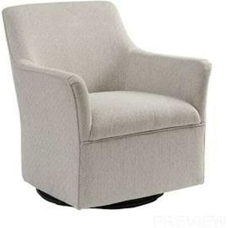 MADISON PARK Swivel Glider Chair, Cream MP103-0602